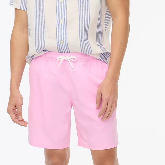 J. Crew Resort Pink 8" swim trunk/NWT/M - Picture 3 of 13